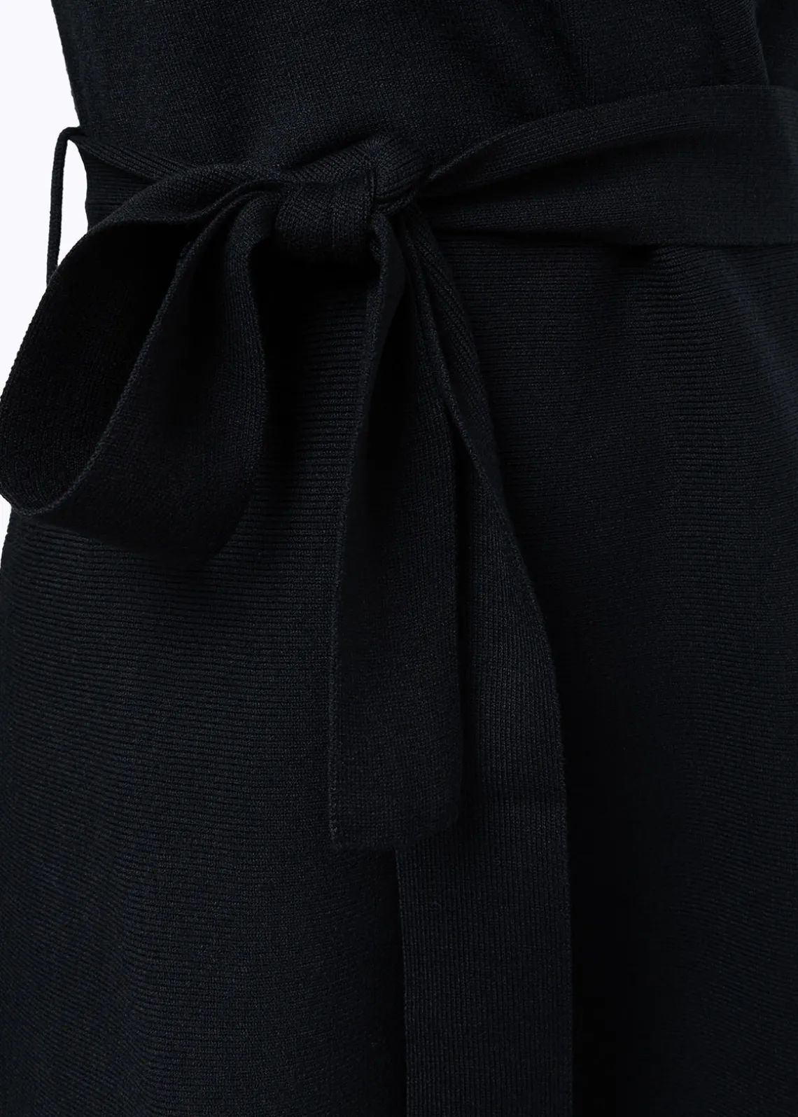 VISCOSE DRESS WITH ROSE BROOCH