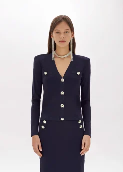 Viscose knit Cardigan
