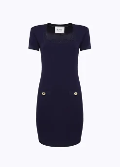 Viscose knit dress