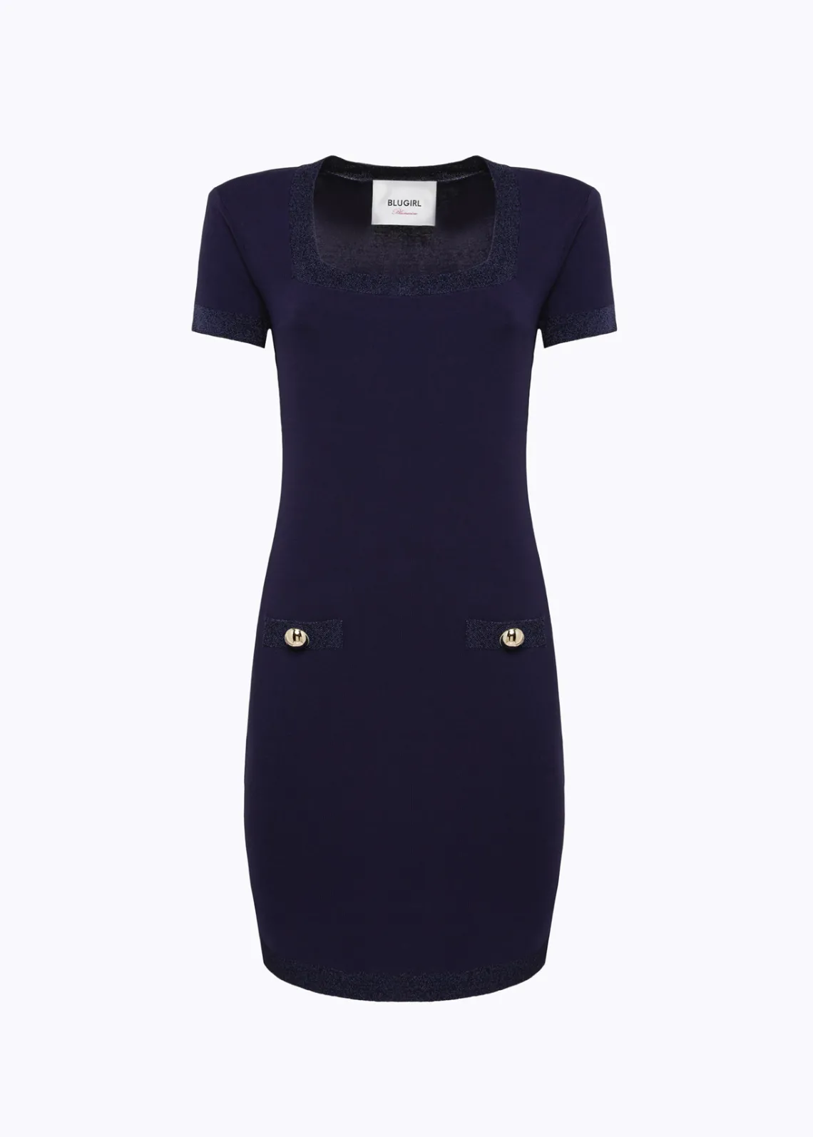 Viscose knit dress