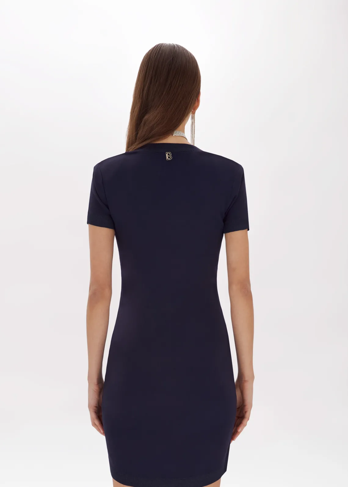 Viscose knit dress