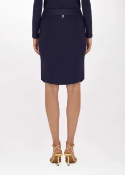Viscose knit skirt