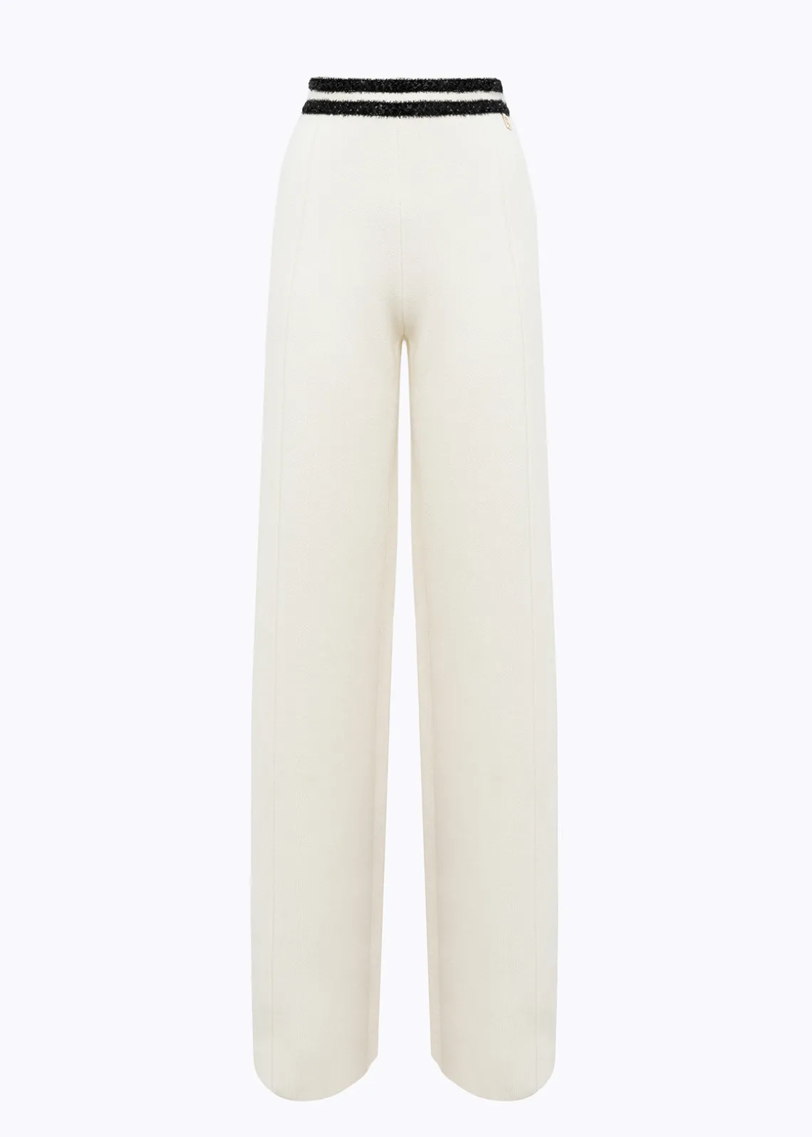 WIDE LEG PANTS IN WOOL BLEND