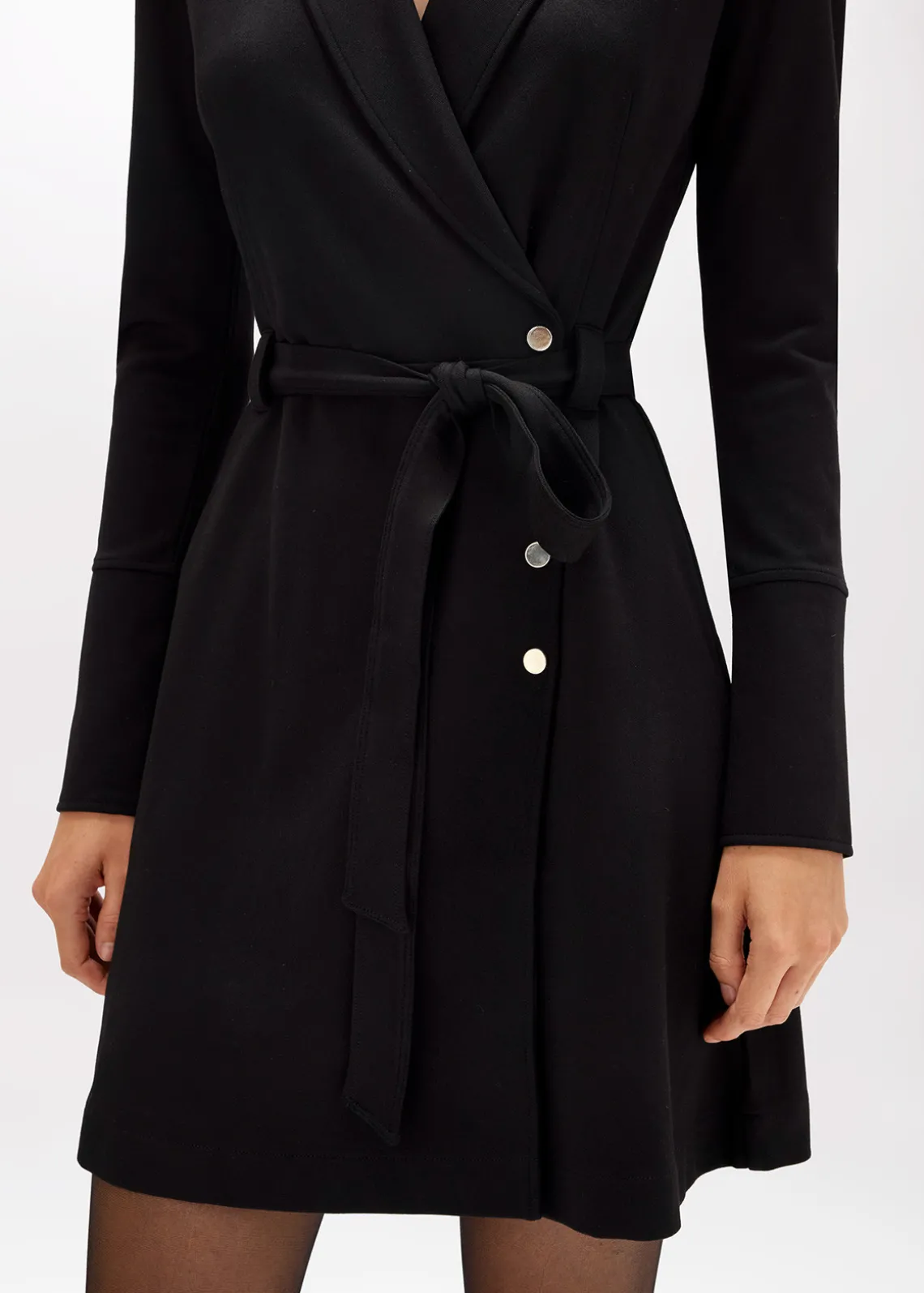 WRAP DRESS IN JERSEY